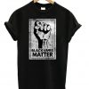 Black Lives Matter Grey T-shirt