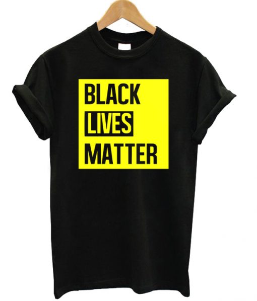 Black Lives Matter Yellow T-shirt