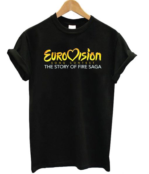 Eurovision Fire Saga T-shirt