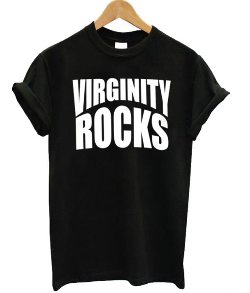 Virginity Rocks Curve T-shirt