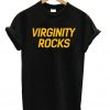 Virginity Rocks Yellow T-shirt