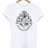 Hogwarts Black White T-shirt