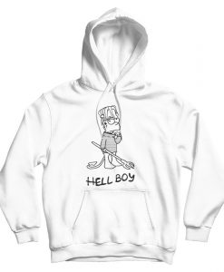 Hell Boy Lil Peep Bart Simpson Hoodie