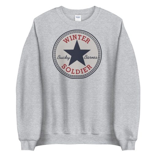 Bucky Barnes Winter Soldier Unisex Sweatshirt