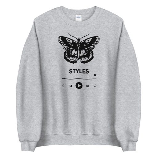 Harry Styles Butterfly Tattoo Unisex Sweatshirt