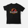 No Internet Jurassic Park T-shirt