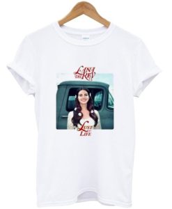 Lana Del Rey Rose Lust For Life T-shirt