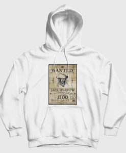 Wanted Jack Sparrow The Notorious Pirate Hoodie