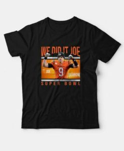 Super Bowl Wer Did It Joe T-shirt