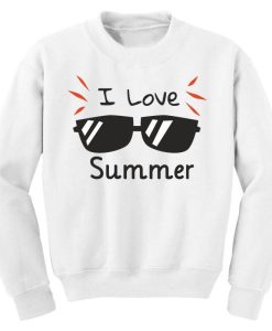 I Love Summer Sweatshirt