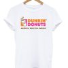 Dunkin Donuts America Runs On Dunkin T-shirt