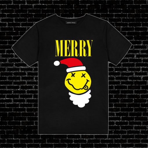 Merry Nirvana Christmas T Shirt