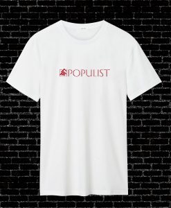 Populist logo T Shirt