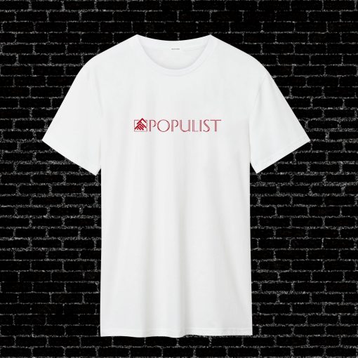 Populist logo T Shirt