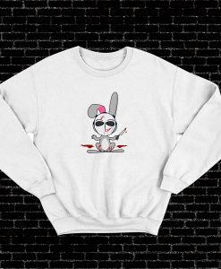 Psycho Bunny Horror Rabbit sweatshirt