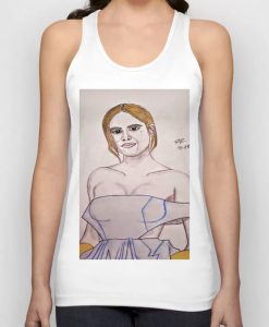 Brie Larson by Double R Tank Top