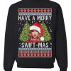 Merry Swiftmas Ugly Christmas Sweatshirt