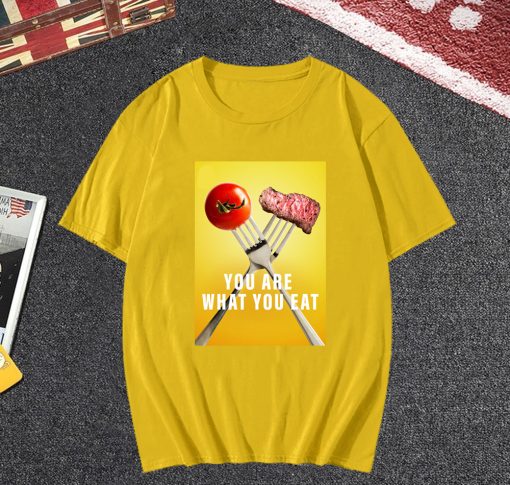 You Are What You Eat Twin Experiment T Shirt