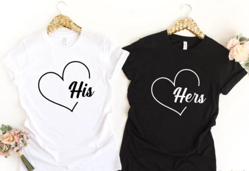 His Her T-shirt Couple SD