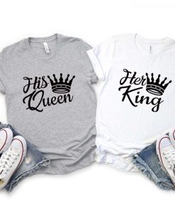 Queen and King T-shirt Couple SD