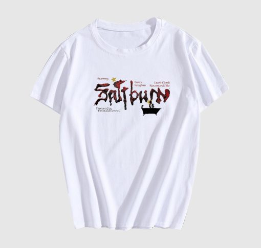 Starring Barry Keoghan Jacob Elordi Rosamund Pike Saltburn T Shirt