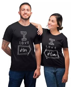We Are In Love Shirt Couple Him And Her T-shirt