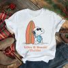 Snoopy Life's A beach malibu T shirt